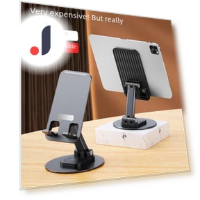 Universal Foldable Rotating 360° Desktop Stand for Mobile Phone — Stands, AI Market