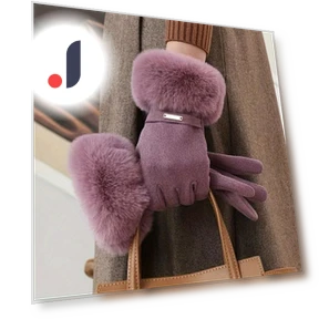 Winter Touchscreen Gloves — Cold Weather Gloves, Lucky Black Cat