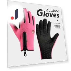 Winter Unisex Bike Gloves — Gloves & Mittens, AI Supermarket