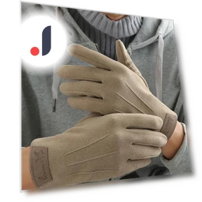 Winter Warm Suede Men's Gloves — Cold Weather Gloves, OnSaleZone