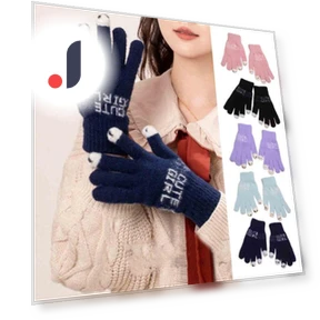 Winter Women's Gloves with Open Fingertips — Gloves & Mittens, tianhangyuan