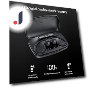 Wireless Bluetooth Earbuds — In-Ear Headphones, JR-Studio