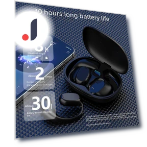 Wireless Bone Conduction Sports Headphones — Over-Ear Headphones, AI Supermarket
