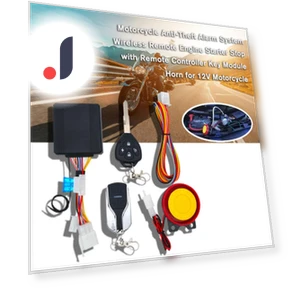 Wireless Controller Module for 12V Motorcycle Anti-Theft System — Accessories, Auto Accessories Home