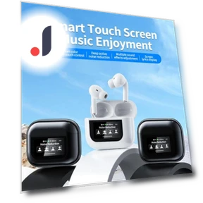 Wireless Earbuds with Touch Screen — In-Ear Headphones, electronic