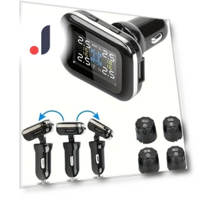Wireless Solar Tire Pressure Monitoring System — TPMS Sensor Replacements, LIAESMART