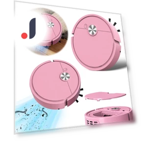 3-in-1 Sweeping Robot with Powerful Suction — Smart Cleaning Robots, Flowers living
