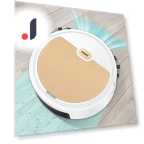 3-in-1 USB Rechargeable Smart Sweeping Robot — Smart Cleaning Robots, Intelligent Living Hall
