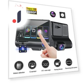 3-Lens Car Dash Cam — Dashboard Cameras, 888 Auto Parts Town
