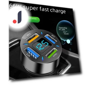 4-Port Car Charger — Chargers, AI Supermarket