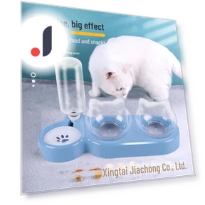 Anti Knockover Bowl with Auto-Fill and Cervical Protection — Automatic Feeders, AI Supermarket