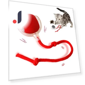 Automatic Electric Rolling Ball — Cat Playthings, Photography