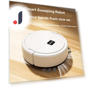 Automatic Portable Mini Home Robot Vacuum — Smart Cleaning Robots, Serene Homes
