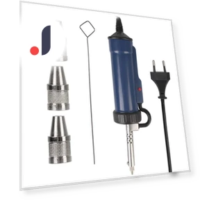 Automatic Solder Sucker with 3 Suction Nozzles — Desoldering Pumps, GYROBALL