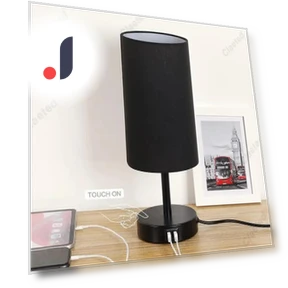 Bedside Table Lamp with Touch Dimming — Desk & Table Lighting, GYROBALL