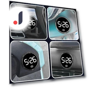 Car Glow Clock with Touch Control — Clock, Autobots
