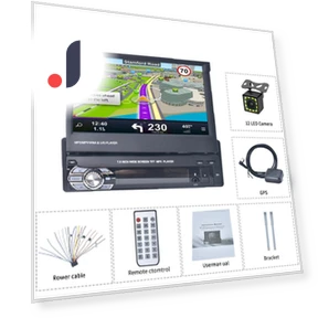 Car Stereo with GPS and Touch Screen — Navigation & GPS Accessories, Reakosound