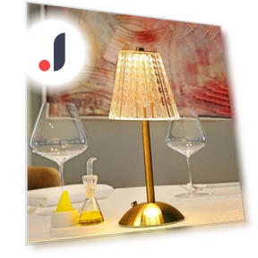 Crystal Diamond Table Lamp — Desk & Table Lighting, Elegant Living House