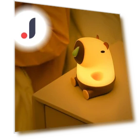 Cute Capybara Night Light — Night Lights, Elegant Living House