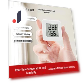 Digital Thermometer and Hygrometer — Home Climate Control, AI Supermarket