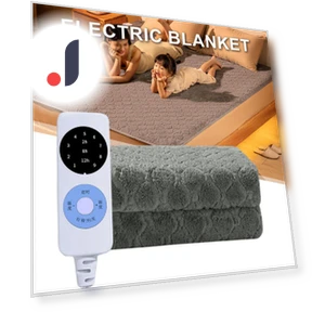 Electric Fleece Heated Blanket — Electric, Flowers living