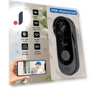 HD Wireless Waterproof Doorbell Camera — Smart Home Security, Super Featured