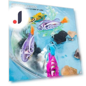 Interactive LED Swimming Robotic Fish Toy — Cat Playthings, Super Dream Home