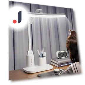 LED Desk Lamp with Eye Protection — Study & Desk Lighting, Seahorse Home
