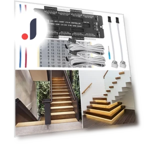 LED Motion Sensor for Indoor Stair Lighting — Garden Illumination, AINYSZIN Automotive Parts