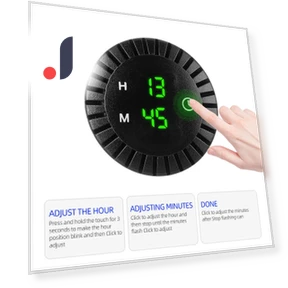 LED Touch Panel Digital Clock — Clock, A Auto Parts Mall