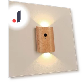 LED Wall Light with Motion Sensor — Garden Illumination, SURTOP
