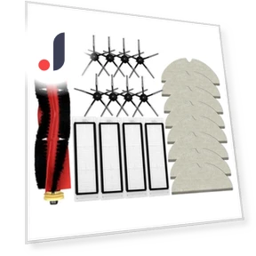 Main Side Brush HEPA Filter Mop Cloth Accessories — Parts & Accessories, Elegant Living House