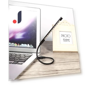 Portable Flexible Touch Switch Keyboard Laptop Lamp — Study & Desk Lighting, Elegant Living House