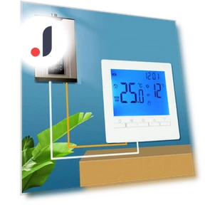 Programmable Digital Gas Boiler Thermostat — Home Climate Control, Wrigleys