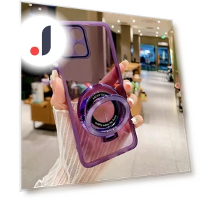 Protective Camera Lens Film and Silicone Magnetic Holder Case — Screen Protectors, SKIICAPA-1st