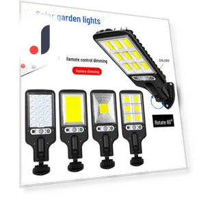 Rechargeable Solar-Powered Wall Light with Motion Sensor — Outdoor Security & Flood Lighting, AI Supermarket