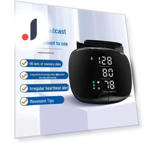 Rechargeable Wrist Blood Pressure Monitor — Blood Pressure Monitors, AI Supermarket
