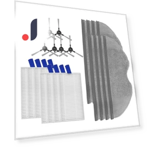Replacement Side Brush HEPA Filter Mop Accessories — Parts & Accessories, Elegant Living House