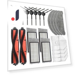 Replacement Side Brush, Hepa Filter, Mop, Dust Bag for Robot Vacuum — Parts & Accessories, Lntelligent Living Hall