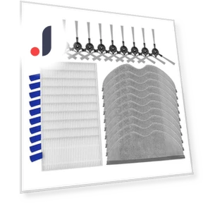 Replacement Side Brush HEPA Filter Mop Spare Parts Accessories — Parts & Accessories, Elegant Living House
