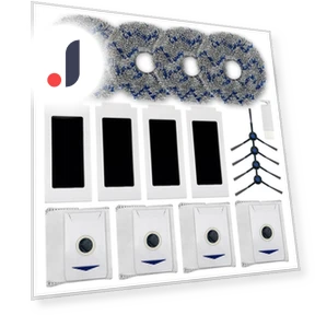 Robot Vacuum Cleaner Side Brush Hepa Filter Mop Fabric Accessories — Parts & Accessories, Elegant Living House
