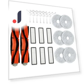 Robot Vacuum Main Side Brush, Mop Cloth, Hepa Filter Replacement Accessories — Parts & Accessories, Elegant Living House