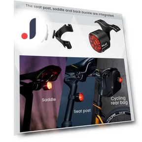 Smart Bike Brake Tail Light — Bike Headlights, GYROBALL