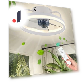 Smart Ceiling Fan with Light — Ceiling Fans, Intelligent Living Hall
