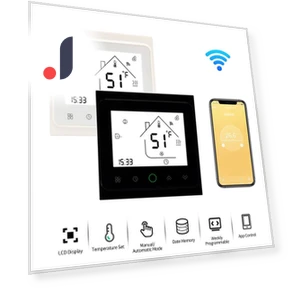 Smart WiFi Thermostat for Electric Underfloor Heating — Home Climate Control, Minco Thermostatic