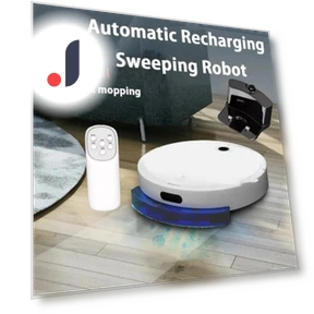 Super Quiet Sweeping Robot — Smart Cleaning Robots, Modern Home Furnishing