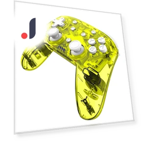 Transparent Wireless Bluetooth Vibration Game Controller — Gaming Controllers, Serene Homes