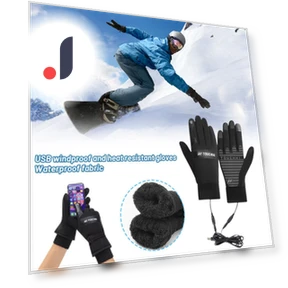 USB-Heated Gloves — Gloves, Orangutan Ninety Four