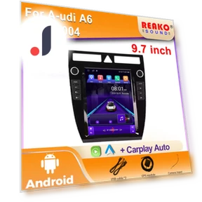 Vertical Android Smart Car Radio — Stereo Receivers, Reakosound