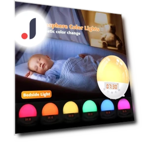 Voice Controlled Smart Sunrise Alarm Clock — Alarms & Clocks, Super Star Mall